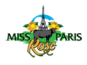 Miss Paris Rose logo design by shere