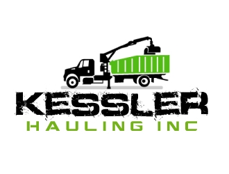 Kessler Hauling Inc logo design by ElonStark
