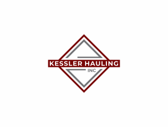 Kessler Hauling Inc logo design by haidar