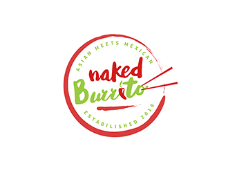 Naked Burrito logo design by wonderland
