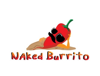 Naked Burrito logo design by defeale