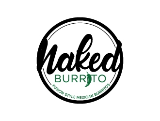 Naked Burrito logo design by Erasedink
