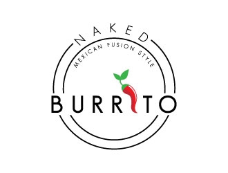 Naked Burrito logo design by MUSANG