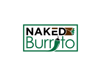 Naked Burrito logo design by Shina