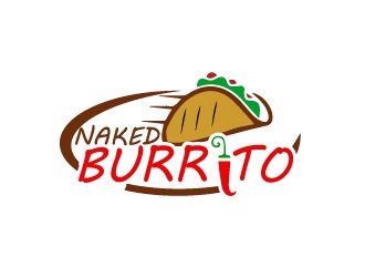 Naked Burrito logo design by fawadyk