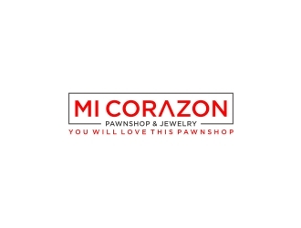 Mi Corazon Pawnshop & Jewelry logo design by narnia