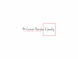 Mi Corazon Pawnshop & Jewelry logo design by luckyprasetyo
