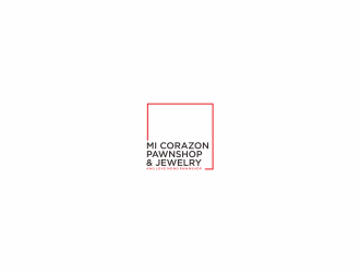 Mi Corazon Pawnshop & Jewelry logo design by luckyprasetyo