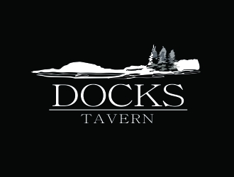 Docks Tavern logo design by vicafo