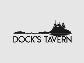 Docks Tavern logo design by fastsev