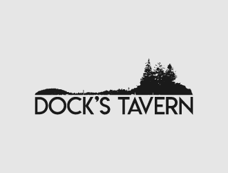 Docks Tavern logo design by fastsev
