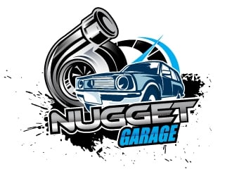 Nugget Garage logo design by Suvendu