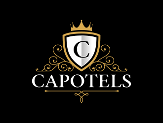 Capotels logo design by ubai popi