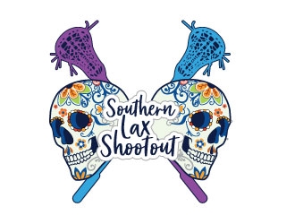 Southern Lax Shootout logo design by Suvendu