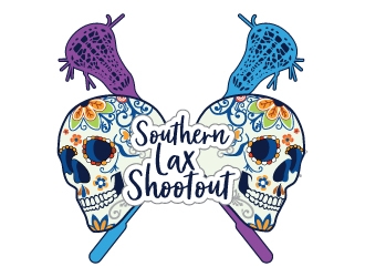Southern Lax Shootout logo design by Suvendu