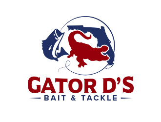 Gator D’s Bait & Tackle logo design by BeDesign