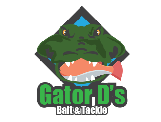 Gator D’s Bait & Tackle logo design by AdenDesign