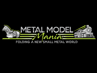 Metal Model Mania logo design by megalogos