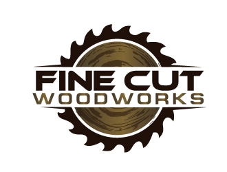 FineCut Woodworks  logo design by art-design
