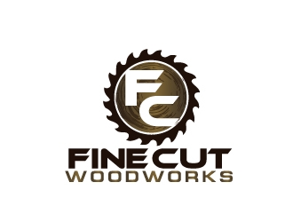 FineCut Woodworks  logo design by art-design