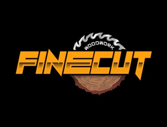 FineCut Woodworks  logo design by Project43