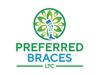 Preferred Braces LTC logo design by Roma