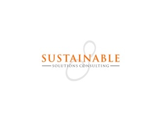 Sustainable Solutions Consulting logo design by bricton