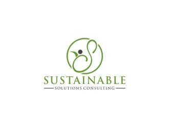 Sustainable Solutions Consulting logo design by bricton
