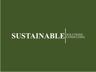 Sustainable Solutions Consulting logo design by Diancox