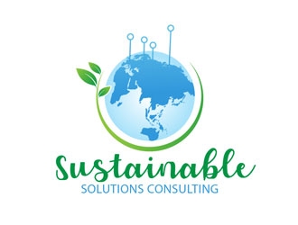 Sustainable Solutions Consulting logo design by frontrunner