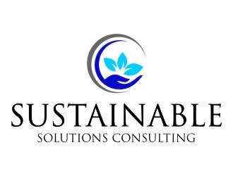 Sustainable Solutions Consulting logo design by jetzu