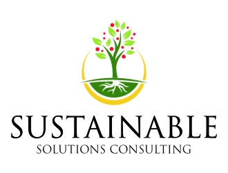 Sustainable Solutions Consulting logo design by jetzu