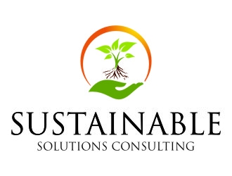 Sustainable Solutions Consulting logo design by jetzu