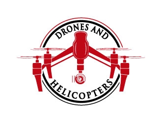 Drones and Helicopters logo design by AYATA