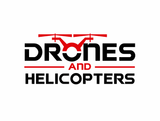 Drones and Helicopters logo design by serprimero