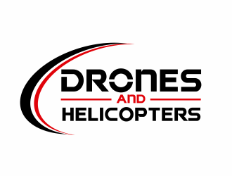 Drones and Helicopters logo design by serprimero
