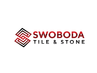 Swoboda Tile & Stone logo design by Roma