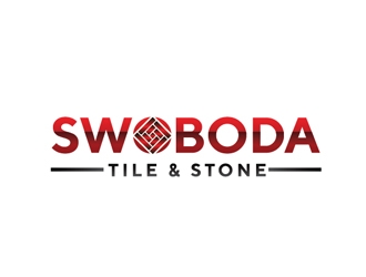Swoboda Tile & Stone logo design by Roma