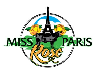 Miss Paris Rose logo design by shere
