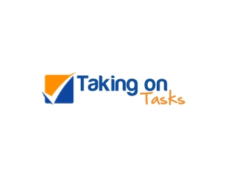 Taking on Tasks logo design by ElonStark