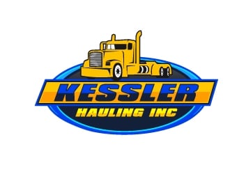 Kessler Hauling Inc logo design by Ultimatum