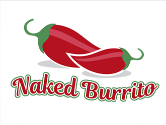 Naked Burrito logo design by Aldabu
