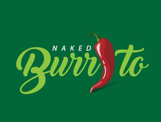 Naked Burrito logo design by frontrunner