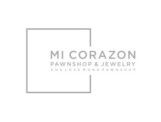 Mi Corazon Pawnshop & Jewelry logo design by sabyan