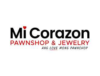 Mi Corazon Pawnshop & Jewelry logo design by lexipej