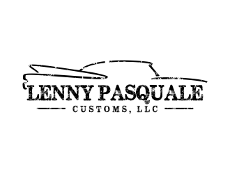 LENNY PASQUALE CUSTOMS, LLC logo design by deddy