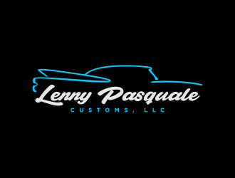 LENNY PASQUALE CUSTOMS, LLC logo design by deddy