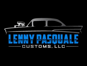 LENNY PASQUALE CUSTOMS, LLC logo design by daywalker