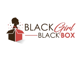 Black Girl Black Box logo design by MAXR