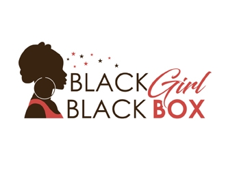 Black Girl Black Box logo design by MAXR